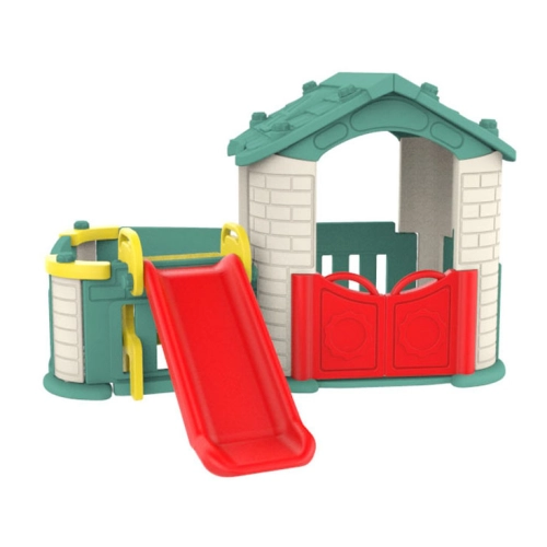 Duży DOMEK dla dzieci 3w1 + ZJEŻDŻALNIA domek ogrodowy CHD-803G